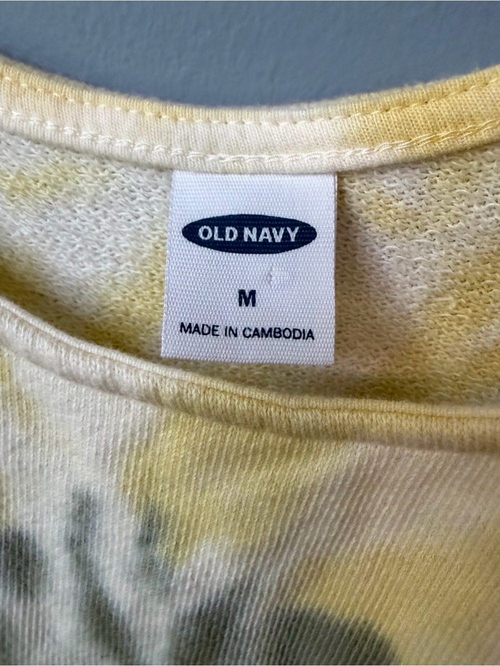 Old Navy Tie-Dye Lightweight Sweatshirt Tank Top. NWT. Women’s Medium - Picture 3 of 11